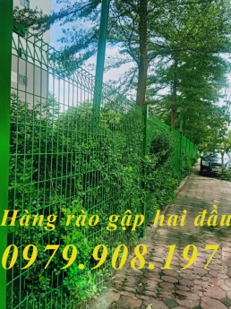 Hàng rào lưới thép chắn sóng, hàng rào sơn tĩnh điện