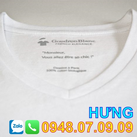 Nhãn ép nhiệt quần áo thể thao, quần áo thời trang (Toàn Quốc)