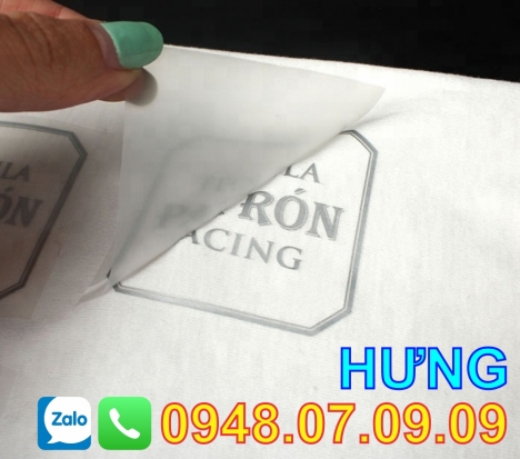 Nhãn ép nhiệt quần áo thể thao, quần áo thời trang (Toàn Quốc)