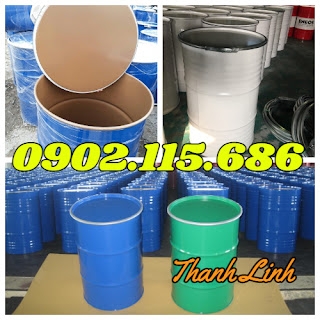 Thùng phuy sắt mới, phuy sắt nắp mở 220 lít, thùng phuy sắt, phuy sắt nắp mở 220 lít cũ, phuy sắt đự