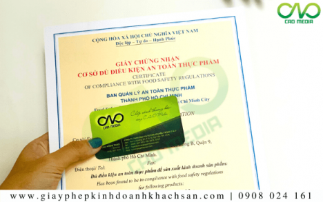 Xin giấy phép ATTP cơ sở sản xuất bánh mì đen