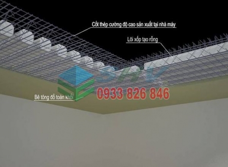 Xốp cứng đôn nền nâng sàn betong