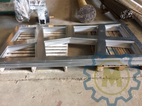 gia công đột dập chấn gấp nhôm đột lỗ dùng trang trí mặt tiền