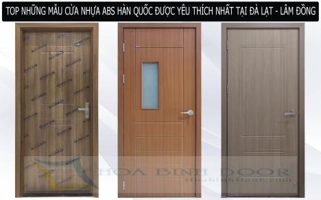 Tổng Hợp 49 Mẫu Cửa Nhựa Giả Gỗ ABS Hàn Quốc Đẹp Nhất Năm 2021