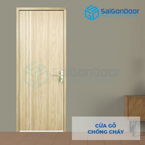 Cửa gỗ chống cháy tại Saigondoor
