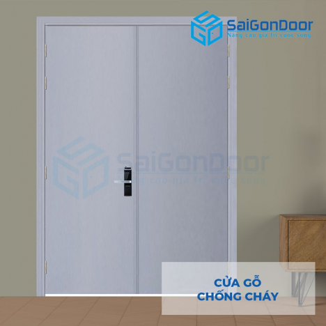 Cửa gỗ chống cháy tại Saigondoor