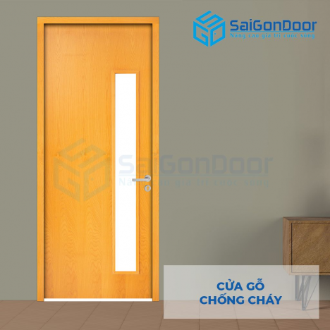 Cửa gỗ chống cháy tại Saigondoor