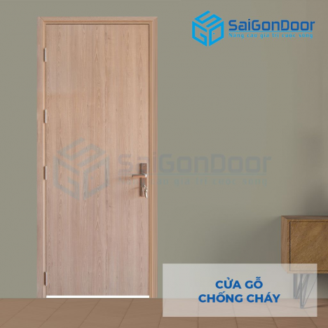 Cửa gỗ chống cháy tại Saigondoor