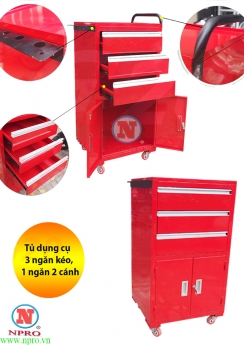 Tủ đồ nghề 2 cánh 3 ngăn