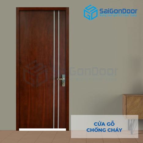 Cửa gỗ chống cháy tại Saigondoor