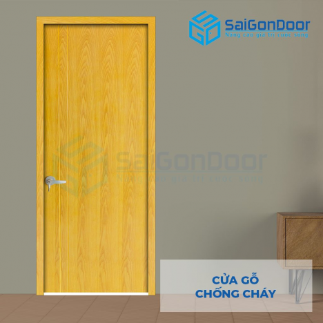 Cửa gỗ chống cháy tại Saigondoor