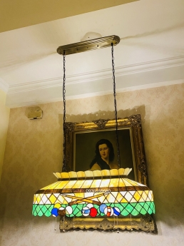 Đèn tiffany thả bàn ăn 