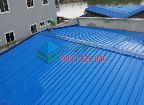 Tôn Mái Panel Eps 5 Sóng Dày 75MM