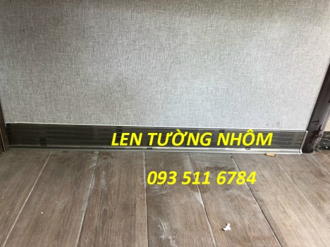 Len tường inox - len tường nhôm - nẹp nhôm giá rẻ