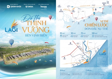 Dự án phức hợp đô thị thương mại dịch vụ & du lịch biển Lagi New City.