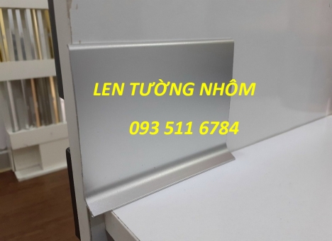 Len tường inox - len tường nhôm - nẹp nhôm giá rẻ