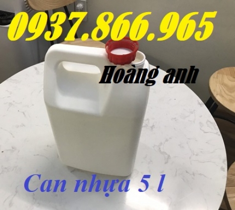 Giá can nhựa 5l có nắp warranty, can nhựa màu trắng, can nhựa giá tốt, can nhựa đựng dung dịch lỏng