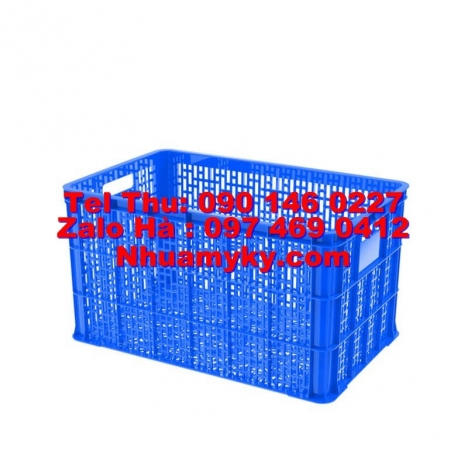Sóng nhựa hở 1T9 Kích thước 62,6 x 42,4 x 19 cm, Sóng nhựa hở 2T5 Kích thước 62,6 x 42,4 x 25 cm