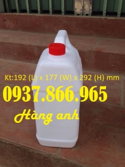 Giá can nhựa 5l có nắp warranty, can nhựa màu trắng, can nhựa giá tốt, can nhựa đựng dung dịch lỏng