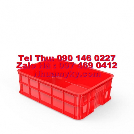Sóng nhựa hở 1T9 Kích thước 62,6 x 42,4 x 19 cm, Sóng nhựa hở 2T5 Kích thước 62,6 x 42,4 x 25 cm