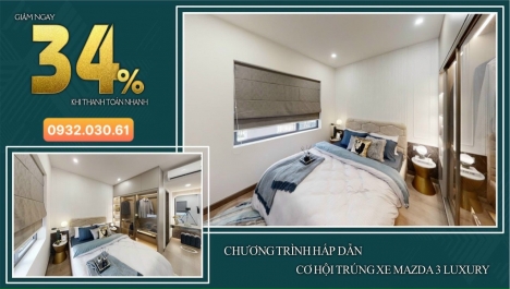 33tr/m2 tại biên hòa universe complex , chiết khấu tới 34% , cơ hội trúng xe madaz 0932030061