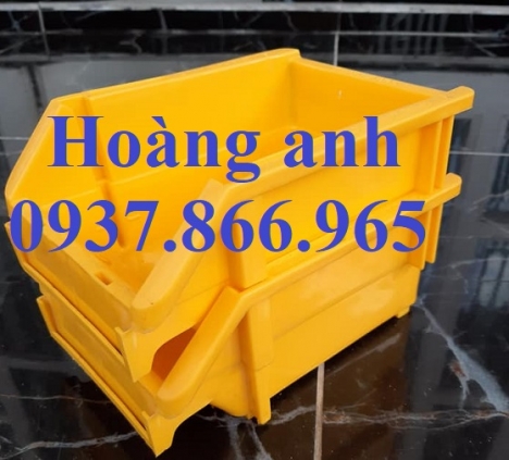 Kệ nhựa vát đầu dùng trong xưởng cơ khí, khay nhựa dùng trong xí nghiệp, khay nhựa