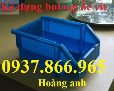 Kệ nhựa vát đầu dùng trong xưởng cơ khí, khay nhựa dùng trong xí nghiệp, khay nhựa