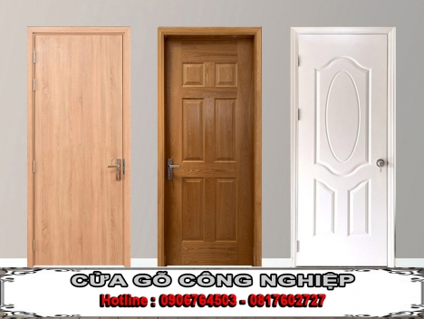 những mẫu cửa gỗ công nghiệp được ưa chuộng nhất hiện nay