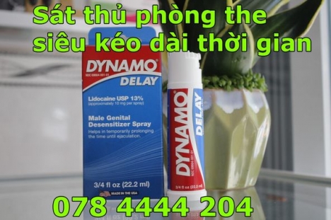 Thuốc xịt chống xuất tinh sớm,kéo dài thời gian như mong muốn để thỏa mãn bạn tình