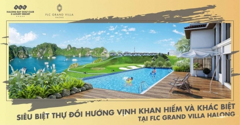 Siêu biệt thự đồi hướng vịnh khan hiếm và khác biệt
