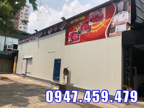 Nhận lắp đặt, di dời kho lạnh bảo quản thực phẩm tại TP.HCM