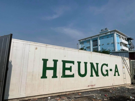 container lạnh 40feet chứa 32 tấn hàng