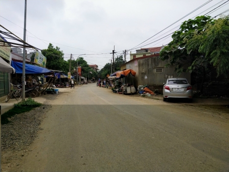 bán đất mặt đường láng hòa lạc huyện quốc oai Hà Nội giá 18 tr