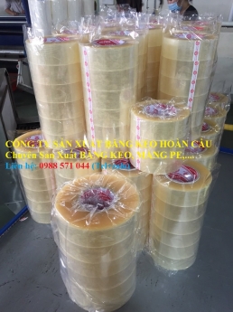 Băng Keo OPP Trong Đục Màu đóng thùng - ship hàng tận nơi