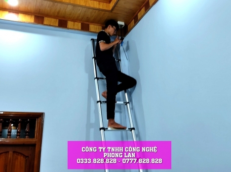 Lắp đặt Camera nhà khách hàng tại Lộc An Bảo Lâm Lâm Đồng