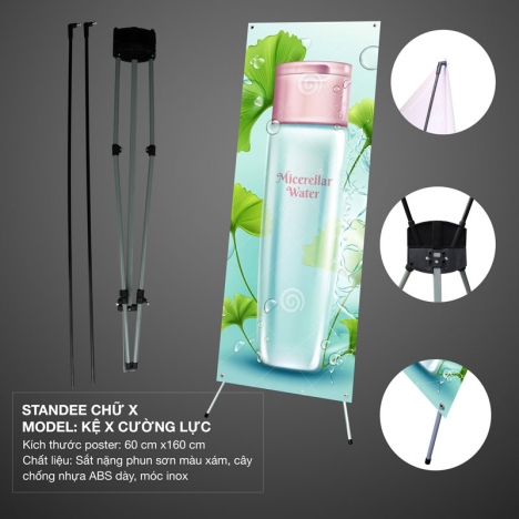 Standee Trưng Bày Quảng Cáo Sản Phẩm