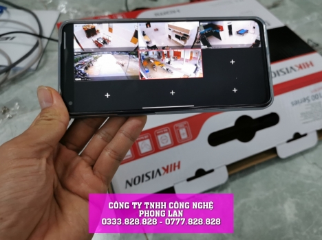 Lắp đặt Camera nhà khách hàng tại Lộc An Bảo Lâm Lâm Đồng