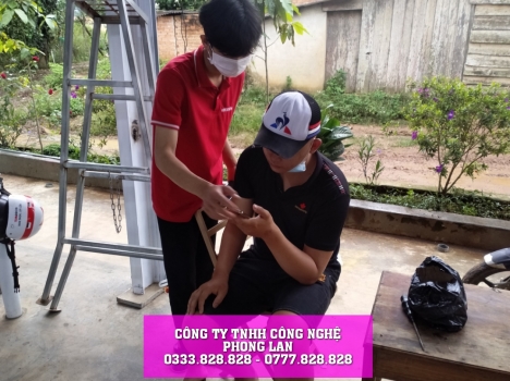 Lắp đặt bộ Camera EZVIZ tại SUBEO Hòa Bắc Di Linh Lâm Đồng