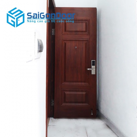 CỬA THÉP VÂN GỖ GIÁ RẺ TẠI SAIGONDOOR