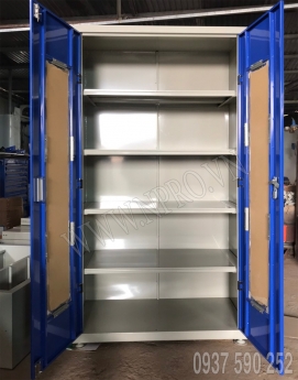 Tủ đựng dụng cụ 2 cánh 5 ngăn, tủ 5 ngăn 2 cánh công nghiệp sơn tĩnh điện