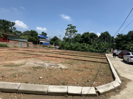 Lô đất nền 3 mặt thoáng Cổ Đông,Hòa Lạc, Thạch Thất chỉ hơn 1 tỷ, Gần đường QL 21