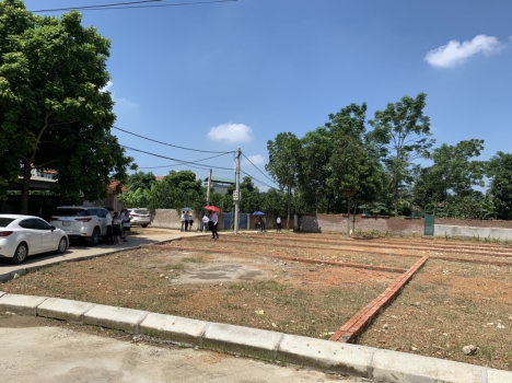 Lô đất nền 3 mặt thoáng Cổ Đông,Hòa Lạc, Thạch Thất chỉ hơn 1 tỷ, Gần đường QL 21