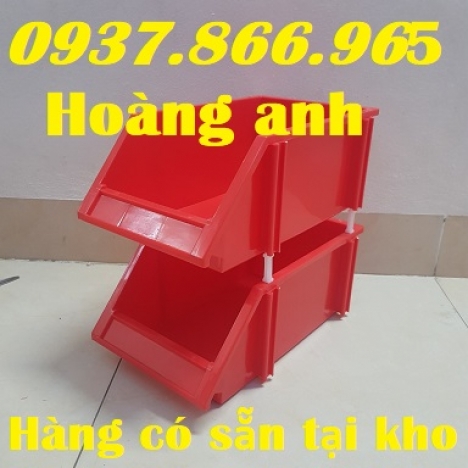 Địa chỉ sản xuất kệ dụng cụ, khau nhựa hình chữ nhật vát đầu, kệ đựng linh kiện có chân chống tầng