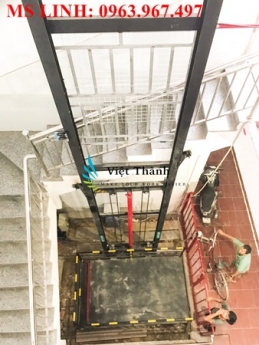 Thang nâng thủy lực 500KG , 1000KG hiệu quả cao
