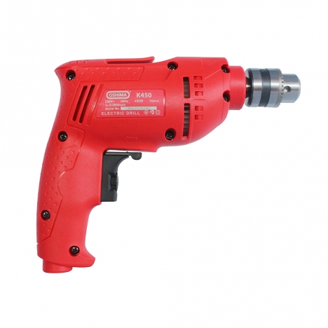 Máy khoan cầm tay Oshima K450 khoan, khoét gỗ làm mộc, rút lõi gỗ