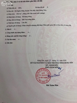 Dự án Phố Nối House,  mặt đường 12m diện tích 60m ,Sổ đỏ