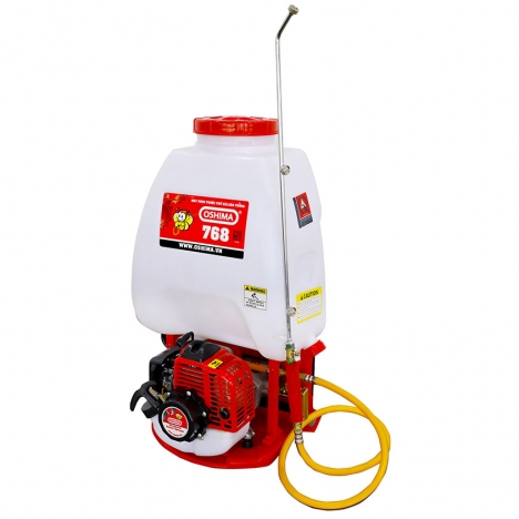 Bình đeo lưng Oshima 768 đỏ phun xịt trong chăn nuôi,khử trùng mầm bệnh