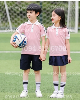 Mẫu đồng phục học sinh cấp 1 phong cách Hàn Quốc xu hướng mới nhất
