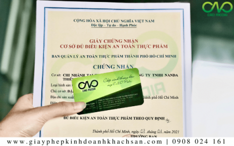 Giấy phép ATTP cho cơ sở sản xuất bánh mì phô mai tan chảy