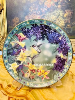 Giao lưu bộ đĩa gốm hàng pháp mùa xuân